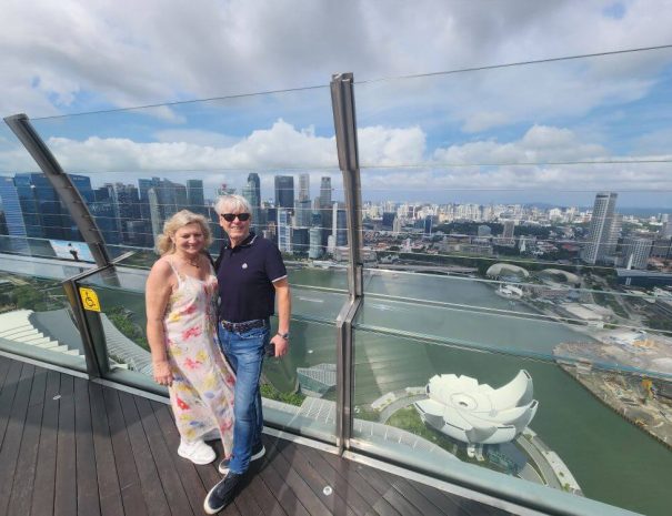 Guests exploring Singapore with a local guide from Culture Curious Singapore Tours