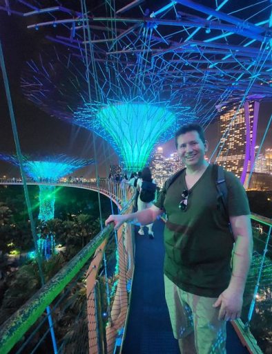 Traveller-on-Private-Singapore-Tour-at-Supertree-Gardens-by-the-bay